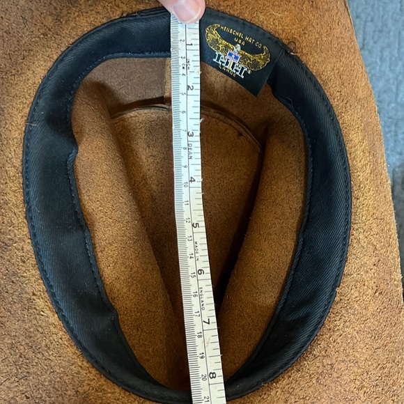 Leather Henschel Hat size large - Picture 8 of 16